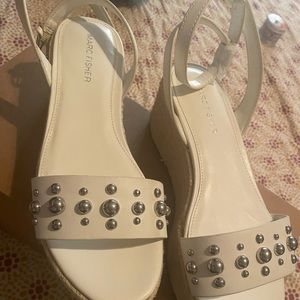 Marc Fisher Joyce Espadrilles Sandals they are new never worn